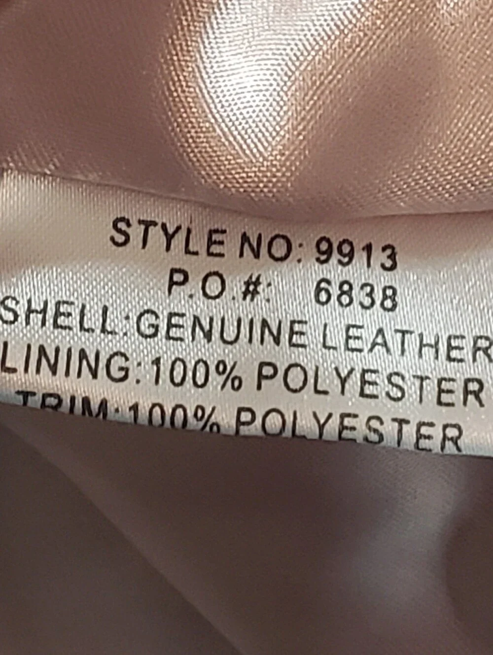 Margaret Godfrey Vintage Pink Suede  Leather Ruffle Trim Blazer Jacket Sz 12